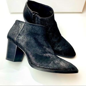LUCKY BRAND Calf Hair Ankle Bootie Pamira size 10M